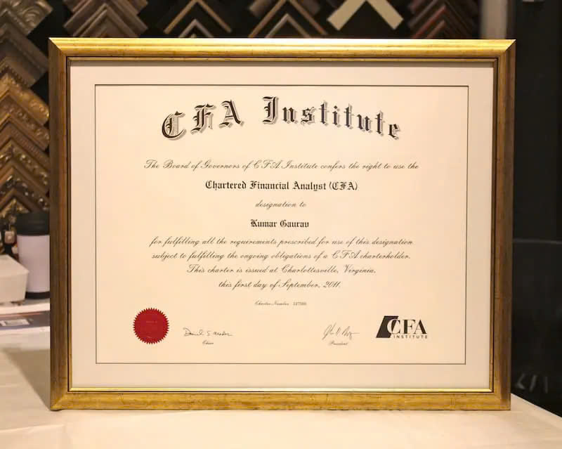 Chứng chỉ CFA