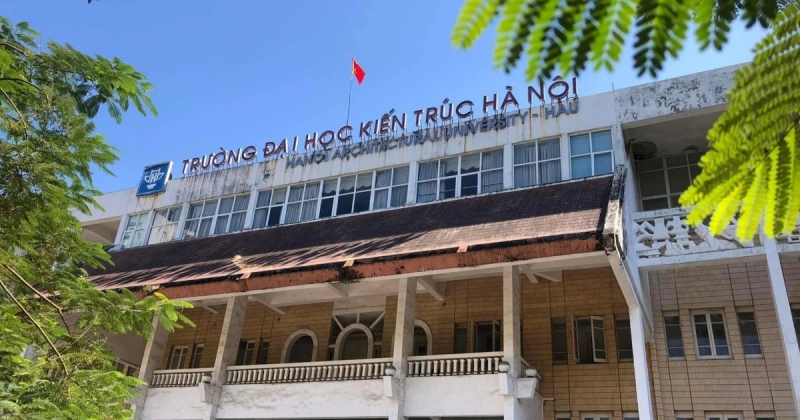 Đại học Kiến trúc Hà Nội là trường đào tạo thiết kế đồ họa khá tốt