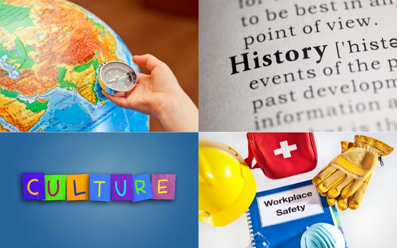 Yêu cầu của nghề hướng dẫn viên du lịch là am hiểu về địa lý, lịch sử, văn hóa