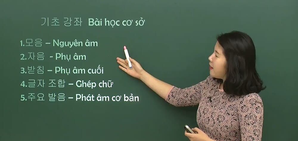 Mô tả công việc của giáo viên dạy tiếng Hàn