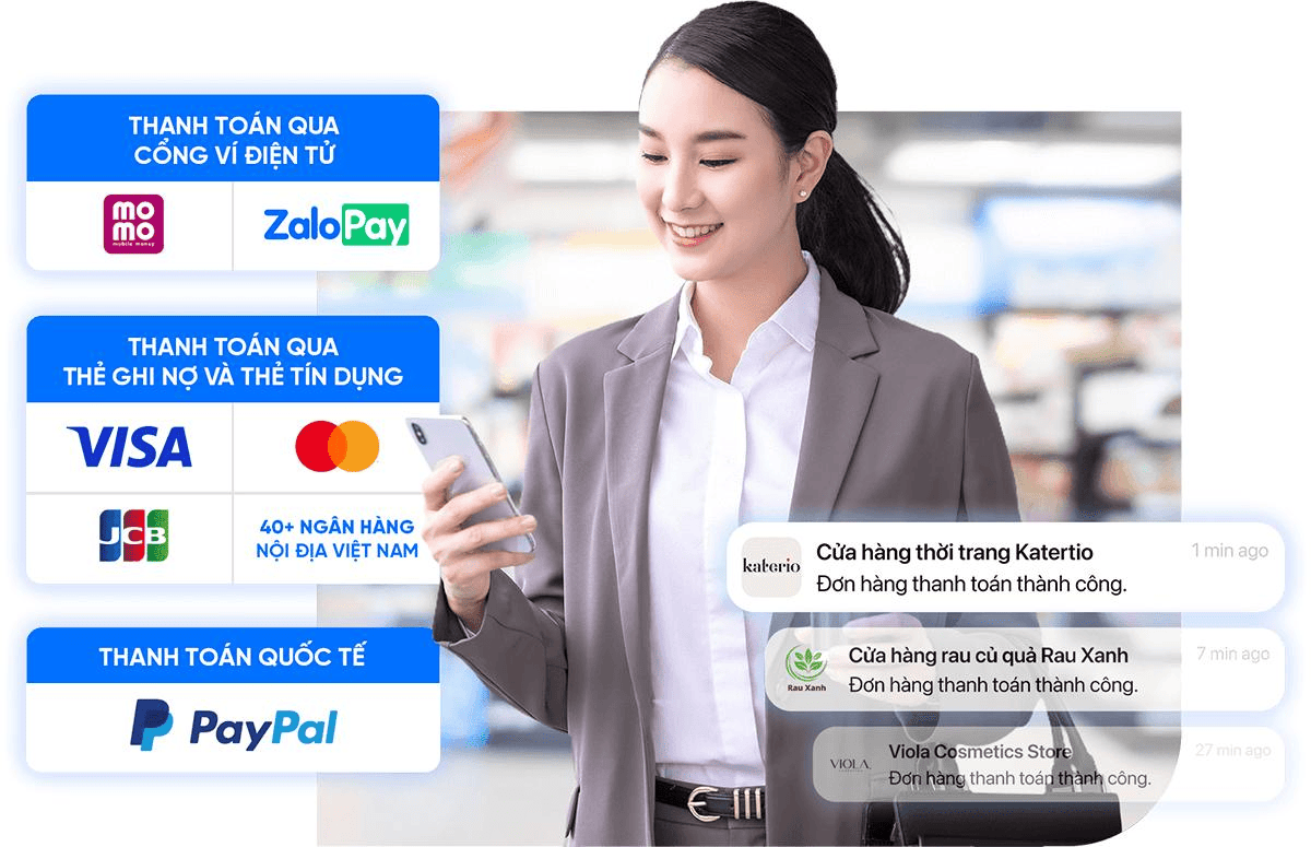 Đa dạng phương thức thanh toán giúp nâng cao trải nghiệm khách hàng