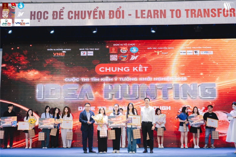 Chung kết Idea Hunting 2025 diễn ra thành công tốt đẹp, tìm ra chủ nhân xứng đáng