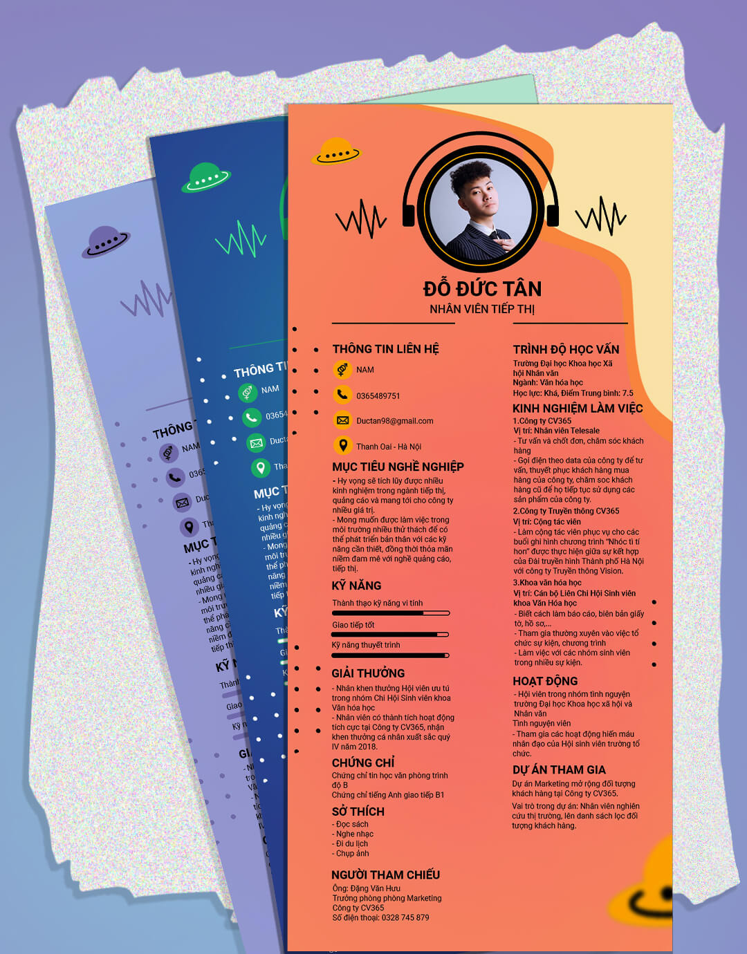 cv digital marketing