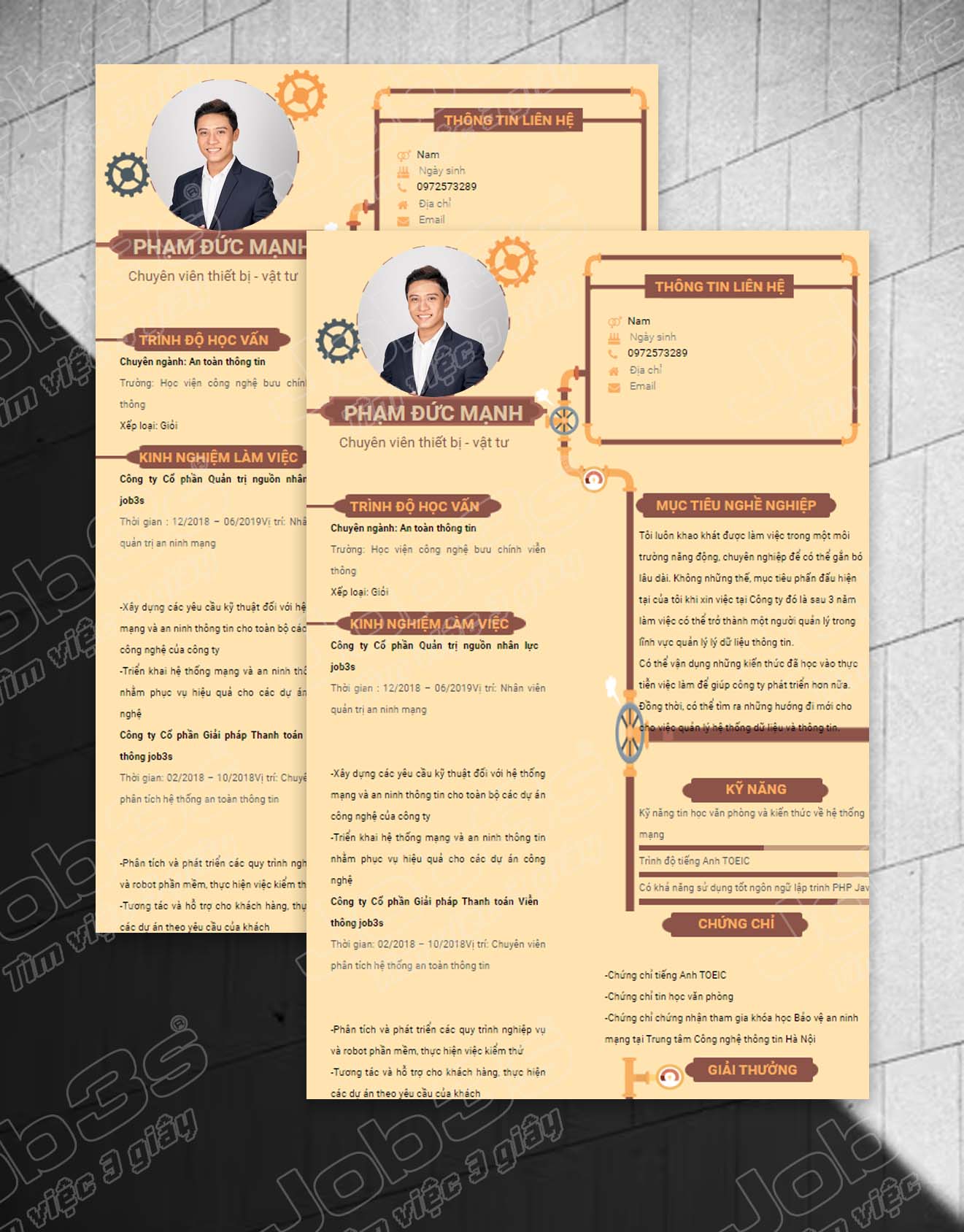 Hãy thể hiện sự sáng tạo của bạn trong khi viết CV