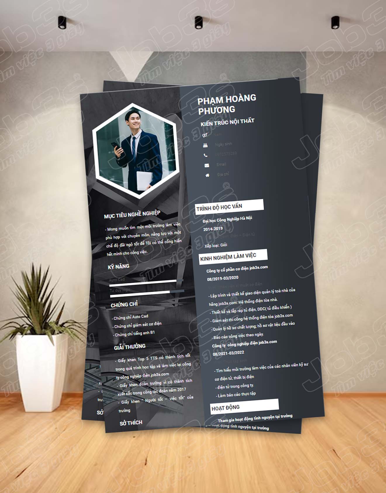 tạo cv xin việc kỹ sư xây dựng