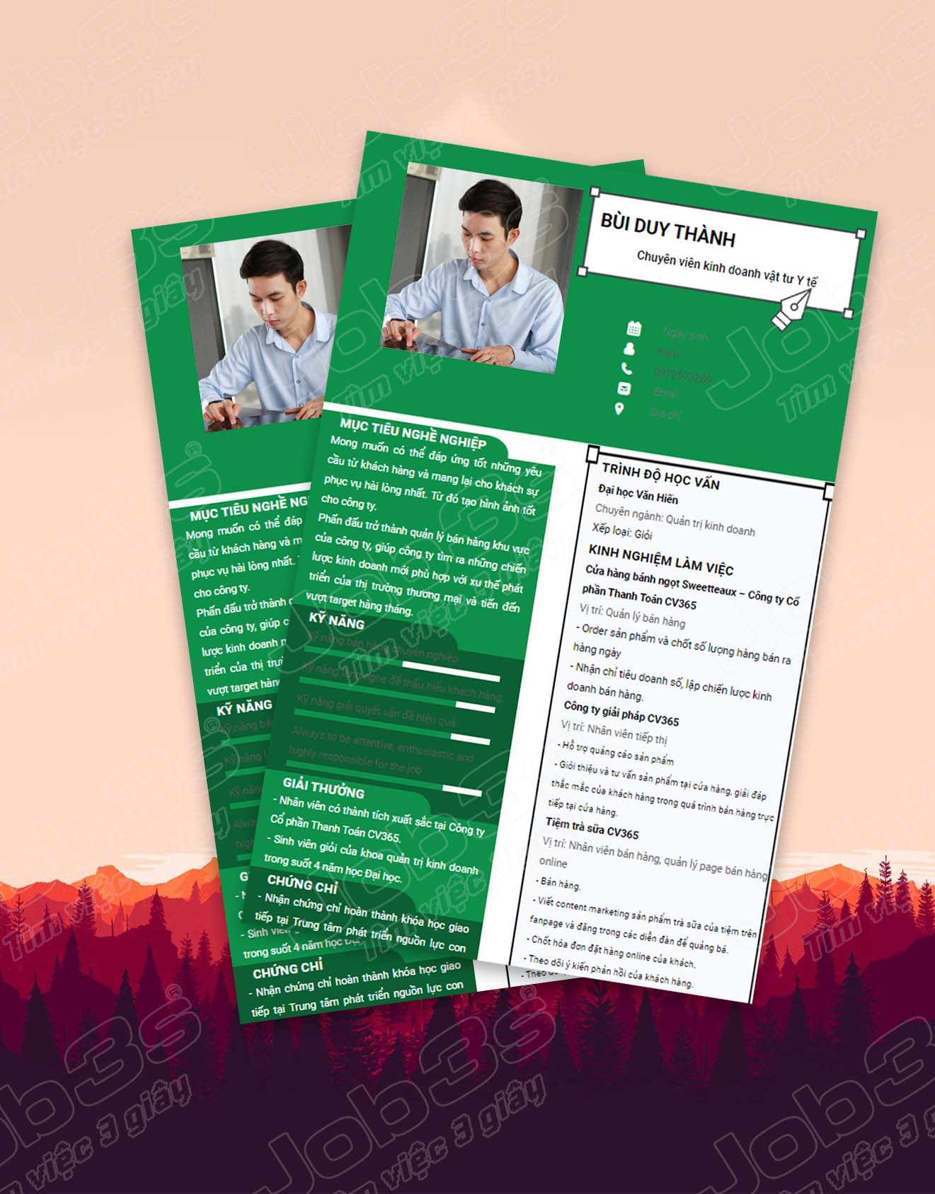 cv kỹ sư xây dựng