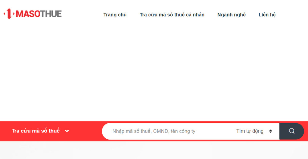 Cách tra cứu mã số thuế cá nhân qua Masothue.com