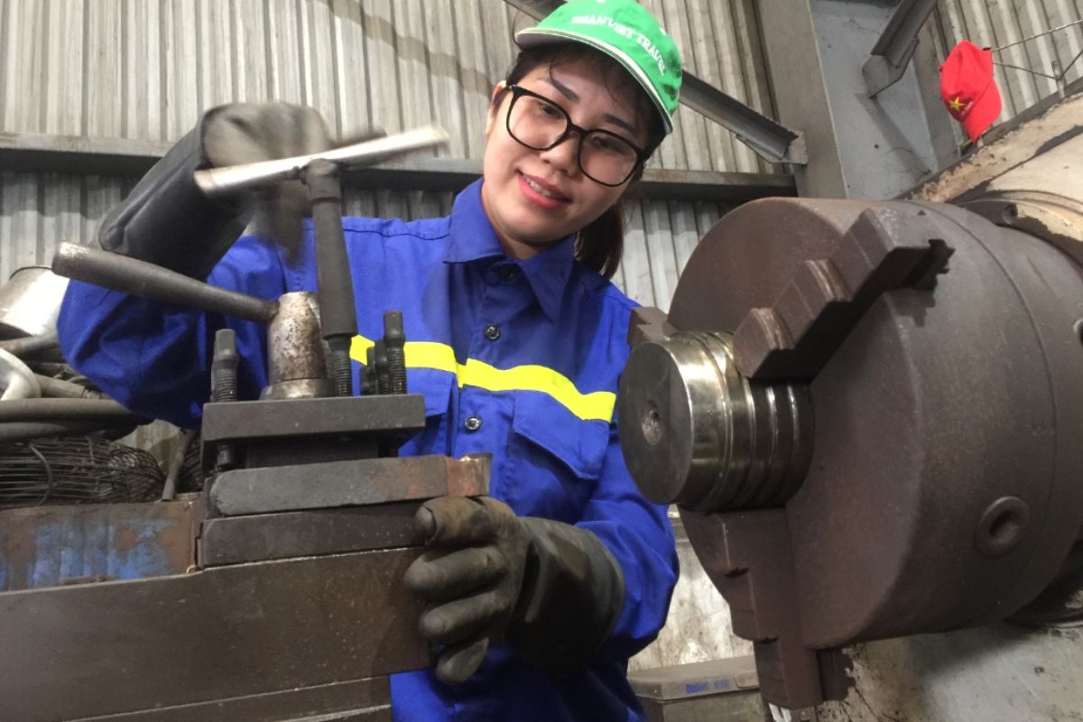 Việc làm cơ khí đòi hỏi kỹ năng và tay nghề cao từ người lao động