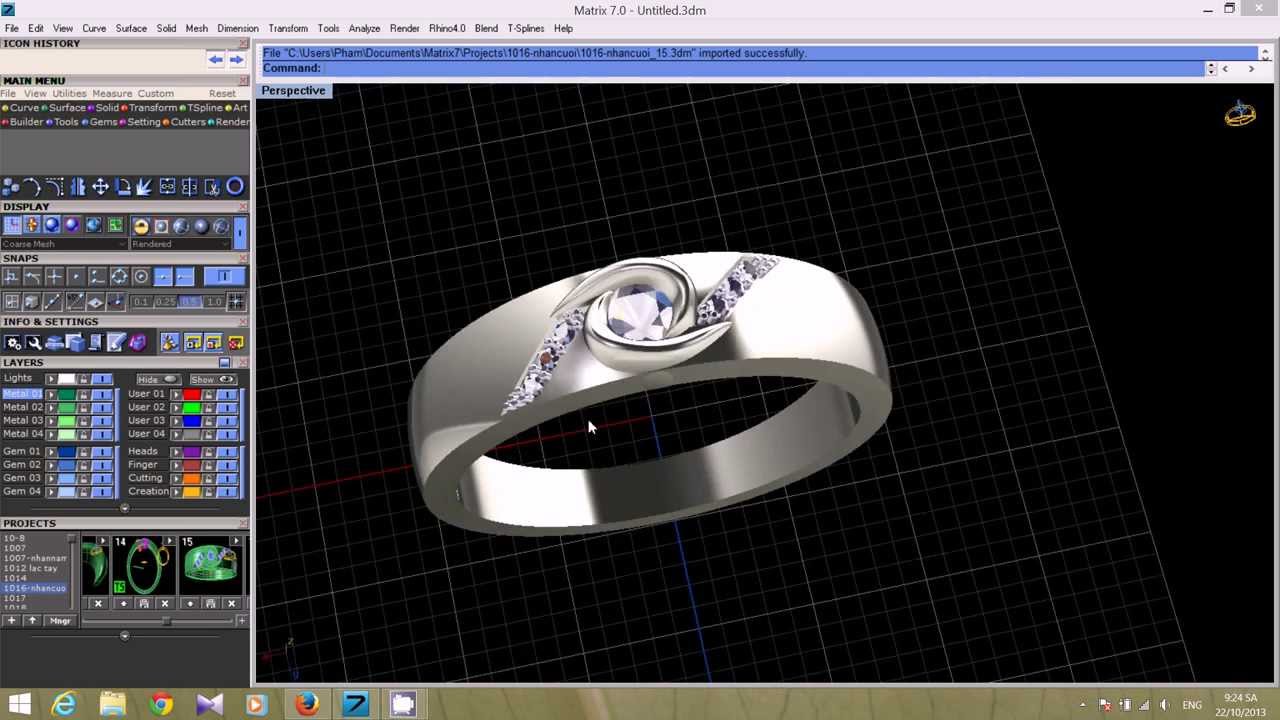Tuyển dụng thiết kế 3D lĩnh vực trang sức được xếp vào ngành nghề hot và có mức lương hấp dẫn