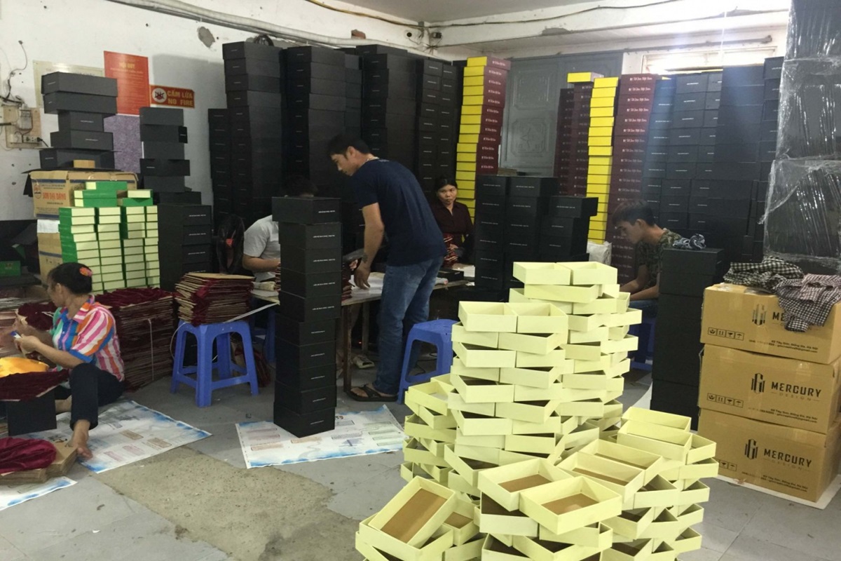 Gia công tại nhà là việc làm Ninh Bình có mức lương không cố định