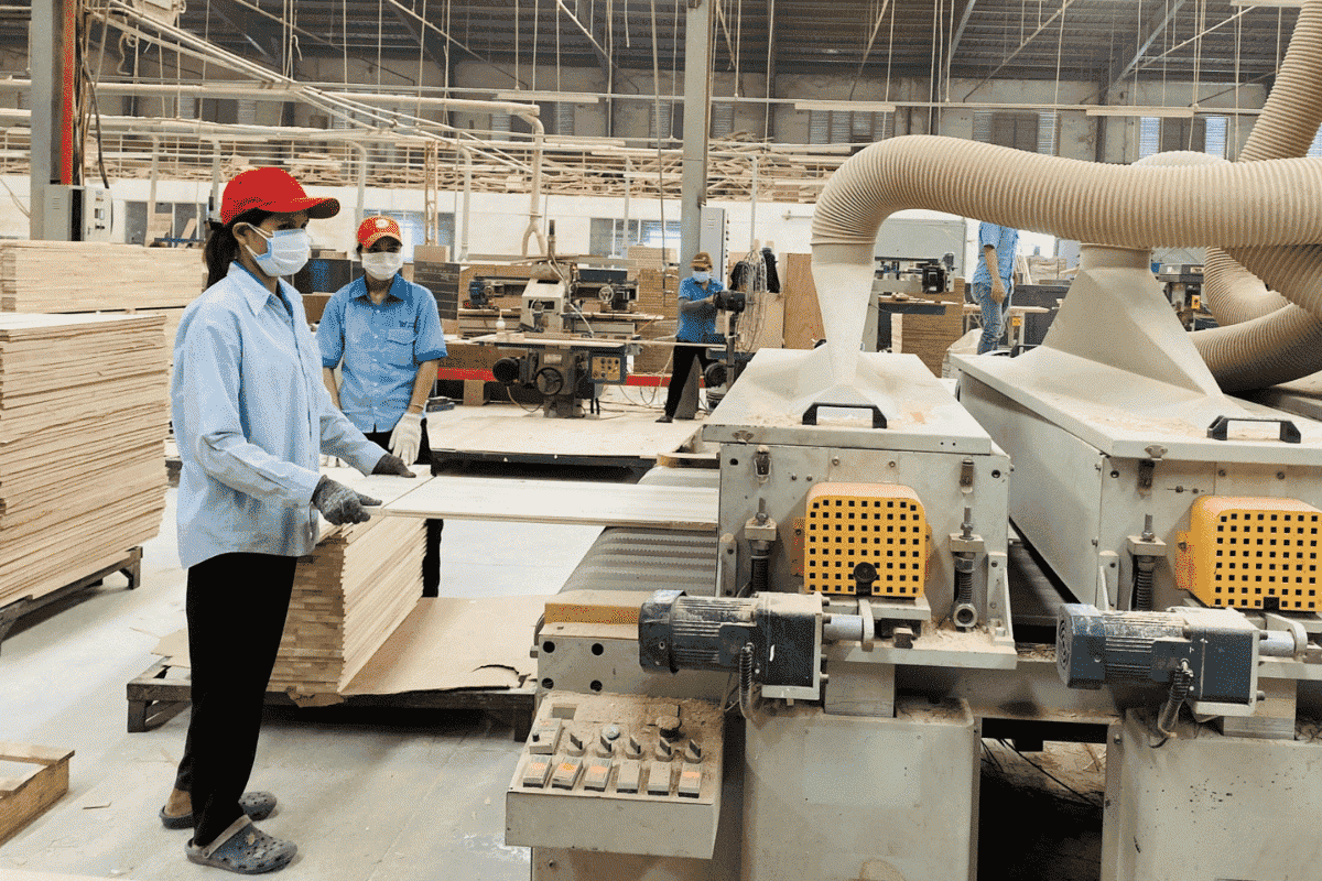 Đồng Phú là nơi có nhu cầu cao về lao động trong ngành chế biến gỗ và nông sản