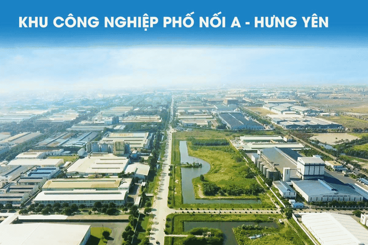 Khu công nghiệp phố nối A là một trong xí nghiệp tạo ra nhiều việc làm Hưng Yên
