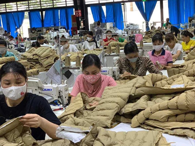 May mặc là một trong những ngành mà người lao động tìm việc làm tại Yên Bái nhiều nhất