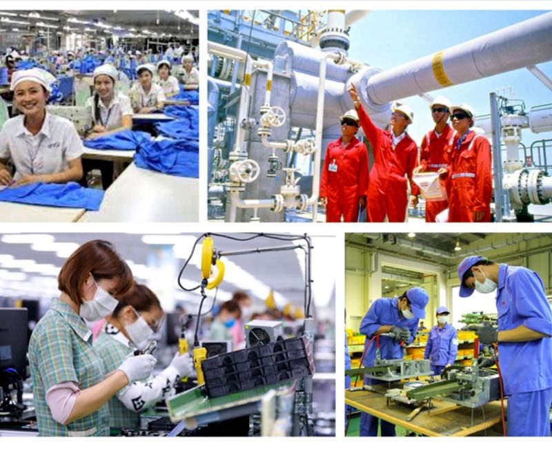 Việc làm an toàn lao động tập trung tại các thành phố lớn với các dự án xây dựng, giao thông dày đặc