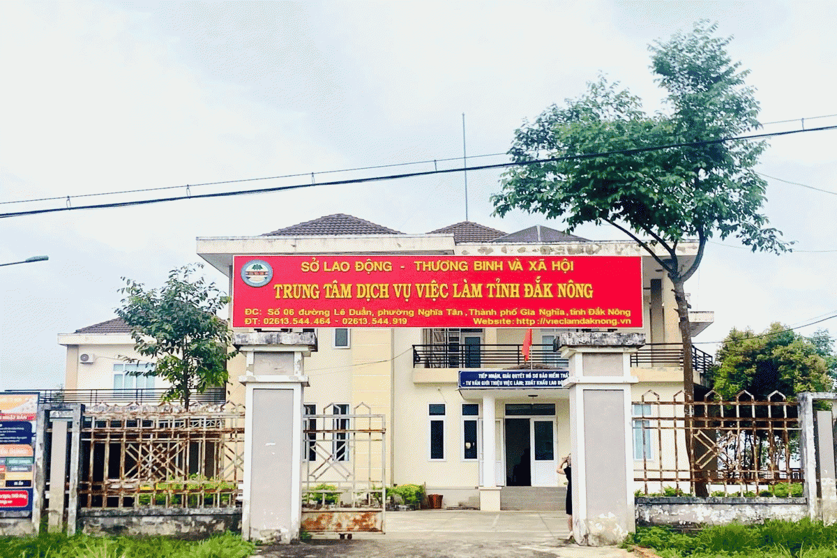 Trung tâm Dịch vụ việc làm hỗ trợ cho việc tuyển dụng Đắk Nông