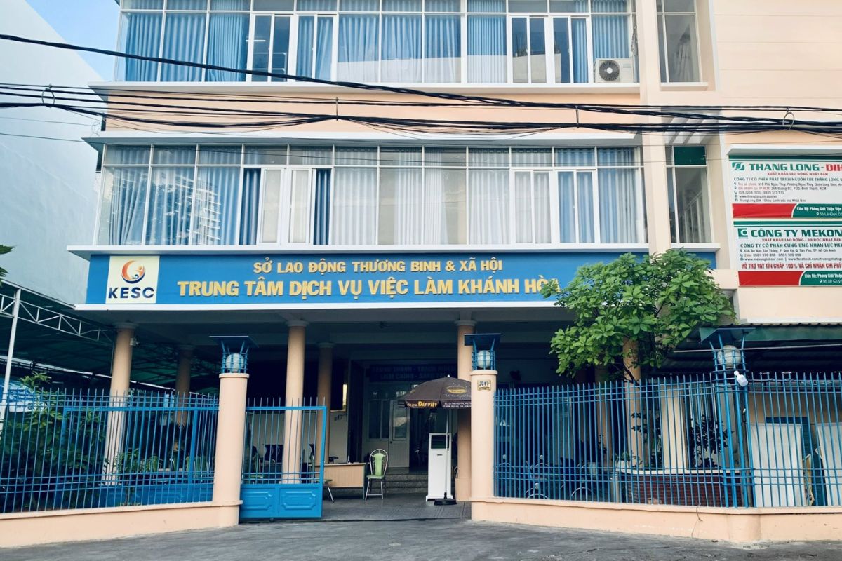 Trung tâm dịch vụ việc làm Khánh Hòa thuộc sở lao động thương binh & xã hội