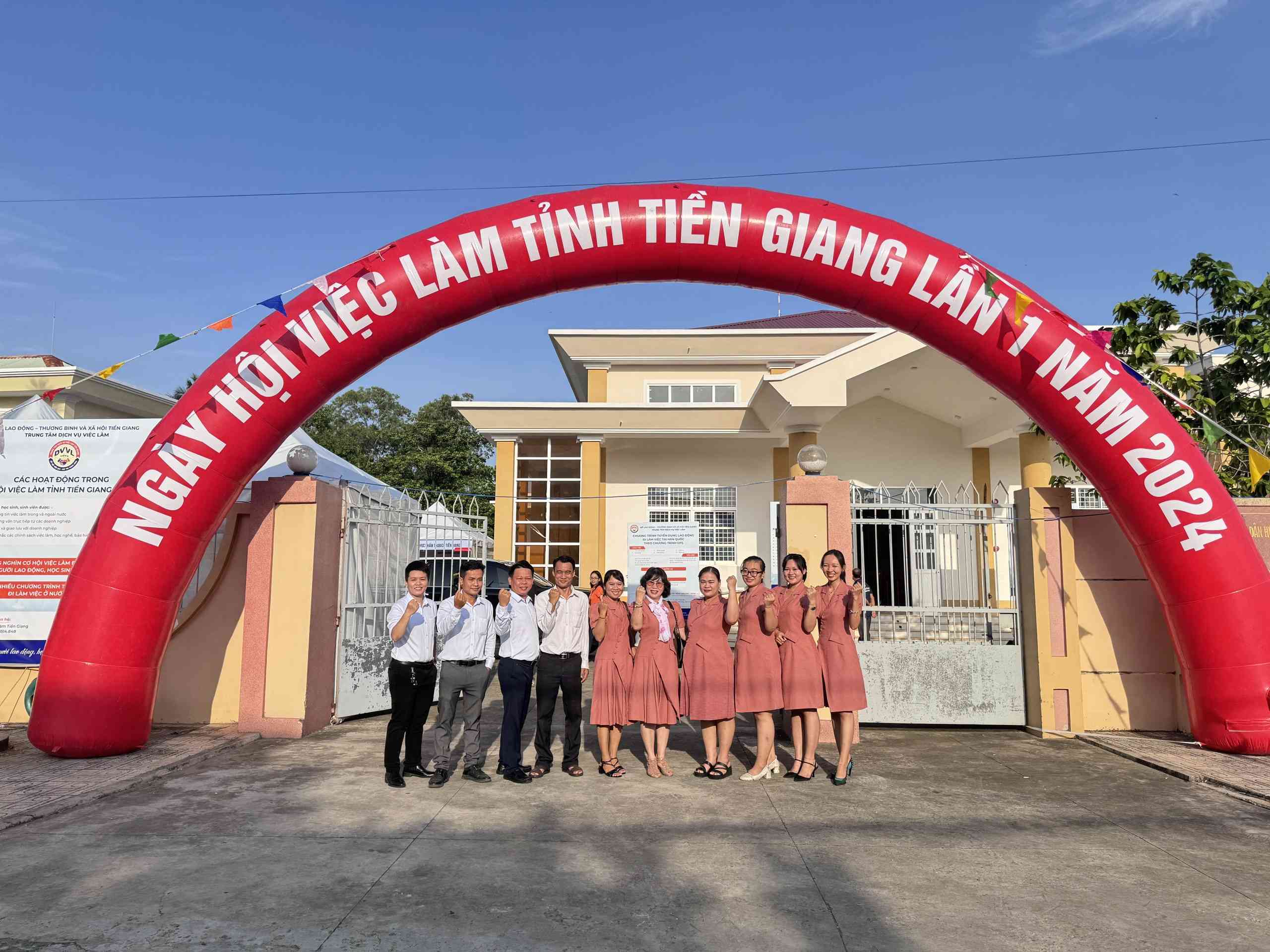 Trung tâm giới thiệu việc làm Tiền Giang thường xuyên tổ chức hoạt động để kết nối ứng viên với nhà tuyển dụng