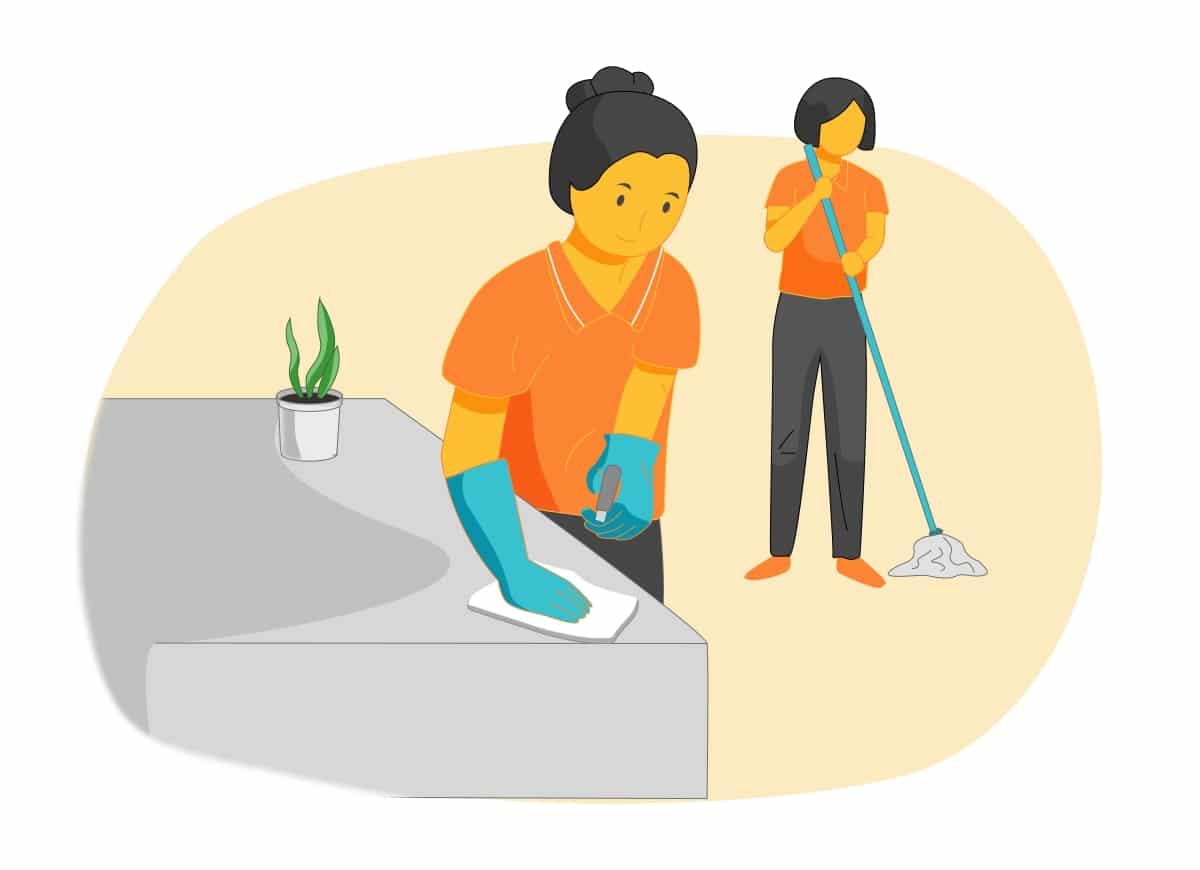 Mức lương dao động của việc làm giúp nhà theo giờ từ 5.000.000 - 15.000.000 VNĐ/tháng