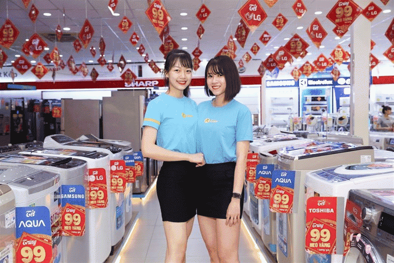 Mức lương của nhân viên bán hàng điện máy phụ thuộc vào kinh nghiệm, nơi làm việc