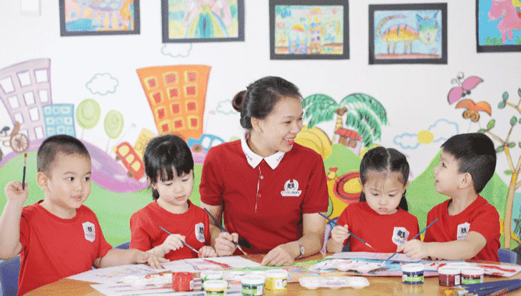 Tuyển dụng việc làm trợ giảng mầm non khá mới nhưng thu hút được nhiều sinh viên quan tâm