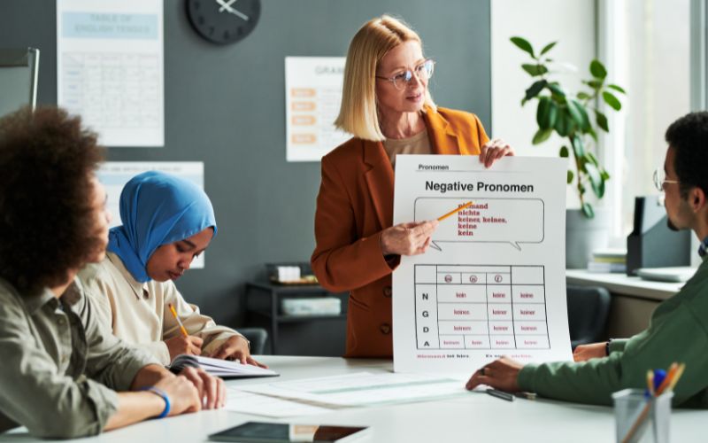 Tuyển giáo viên tiếng Đức kinh nghiệm từ 3 đến 5 năm có thể nhận được mức lương cao hơn